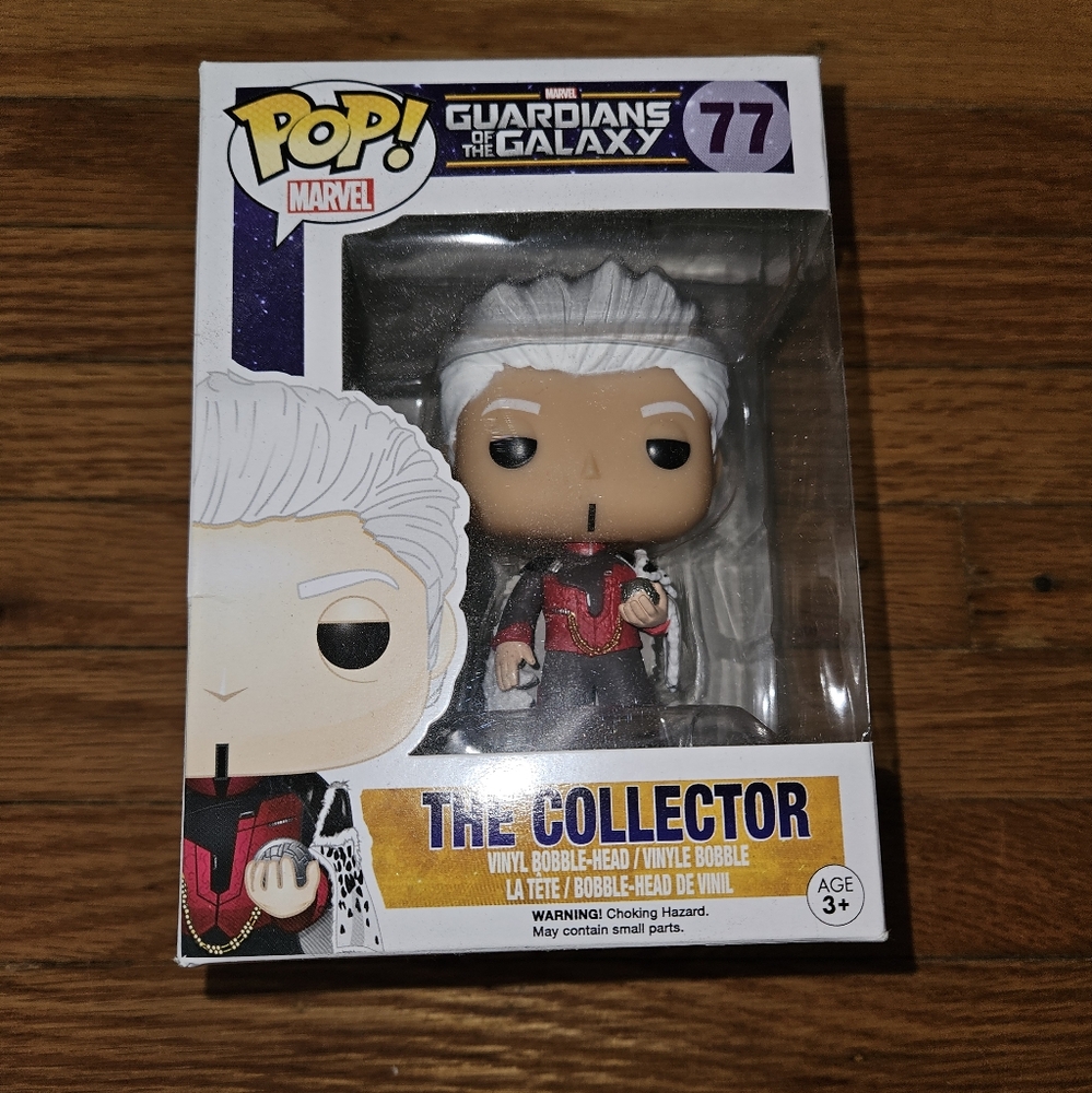 The Collector from Gaurdians of the Galaxy pop funko